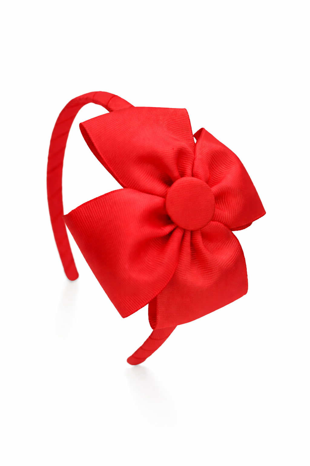 Diadema fina con lazo mariposa | Accesorio artesanal para niña