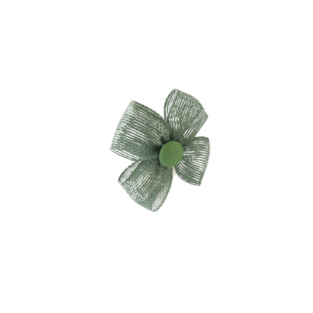 Coletero infantil con lazo grande de yute – Hecho a mano