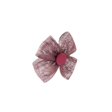 Coletero infantil con lazo grande de yute – Hecho a mano