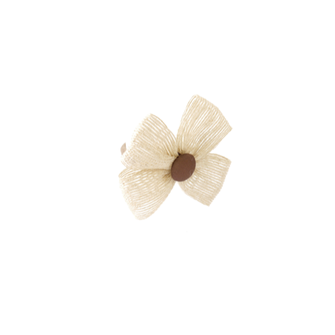 Coletero infantil con lazo grande de yute – Hecho a mano