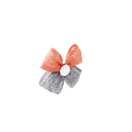 Coletero infantil con lazo grande de yute – Hecho a mano