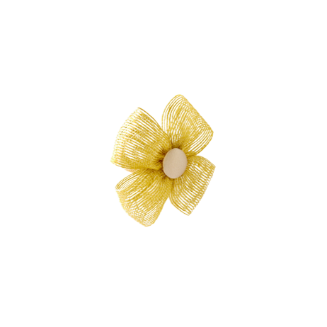 Coletero infantil con lazo grande de yute – Hecho a mano