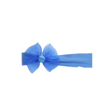 Felpa Ancha con Lazo Mariposa de organza – Artesanal y Elegante