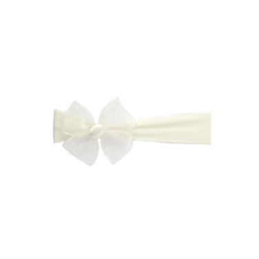 Felpa Ancha con Lazo Mariposa de organza – Artesanal y Elegante