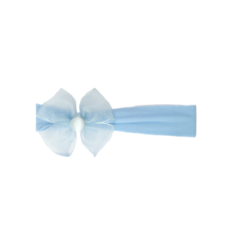 Felpa Ancha con Lazo Mariposa de organza – Artesanal y Elegante