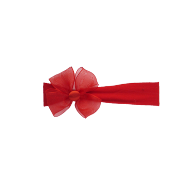 Felpa Ancha con Lazo Mariposa de organza – Artesanal y Elegante