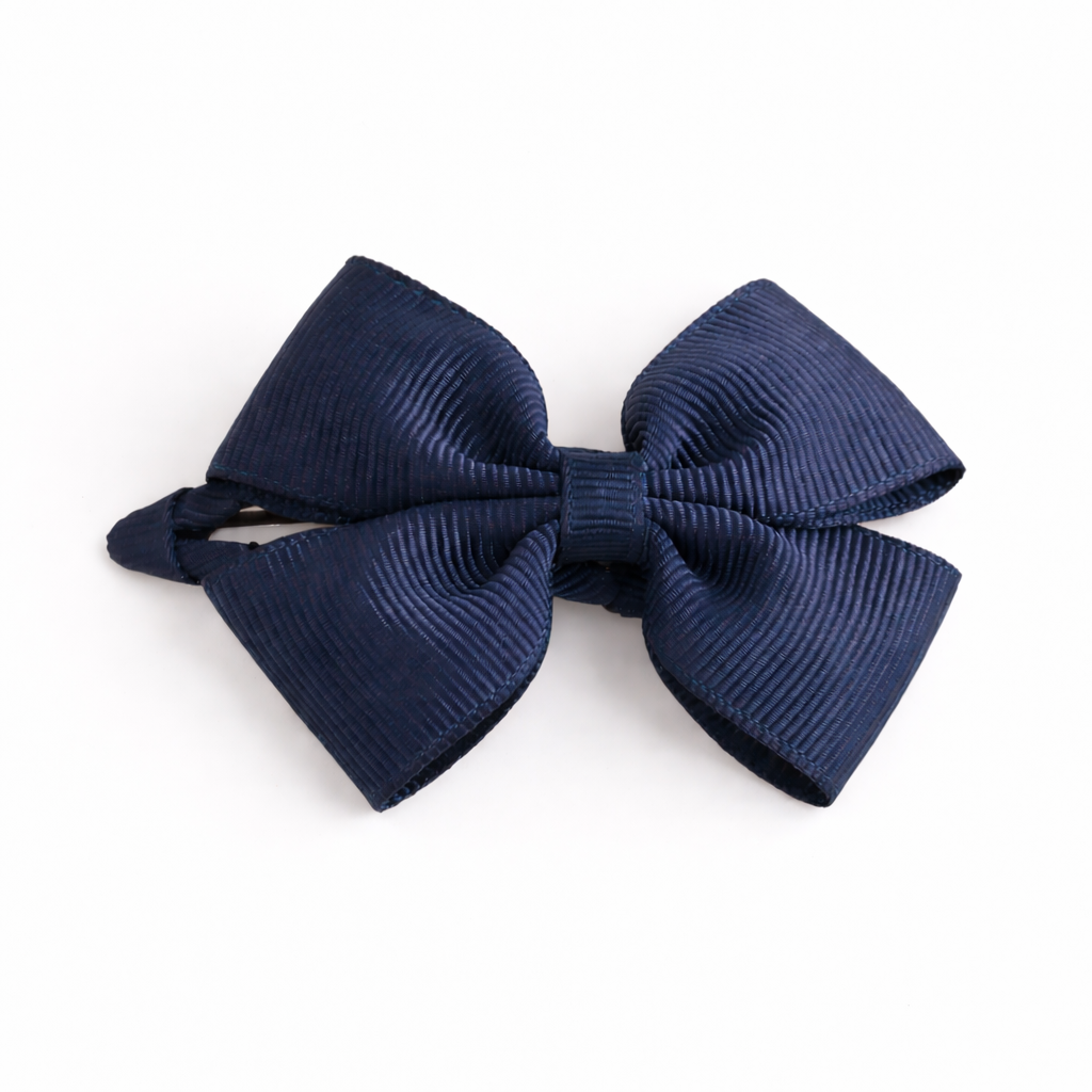 Ranita con Lazo Mariposa para Niñas | Accesorio Artesanal en Cinta Otoman