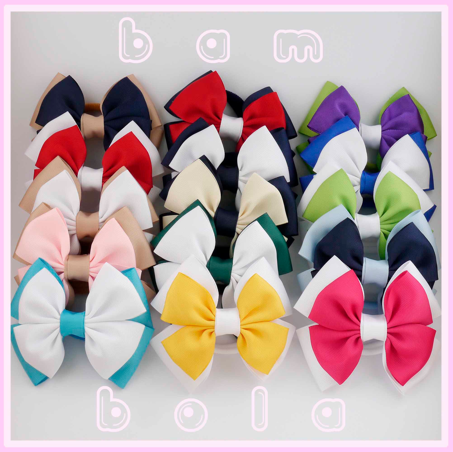 Ranitas para el pelo artesanales para niñas