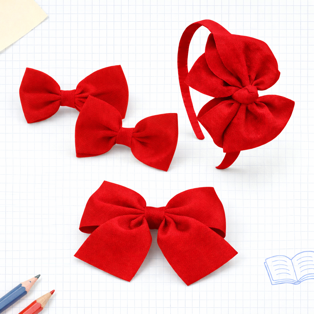 Pack Colegial de Lazos y Diadema  | Ahorra 4 €