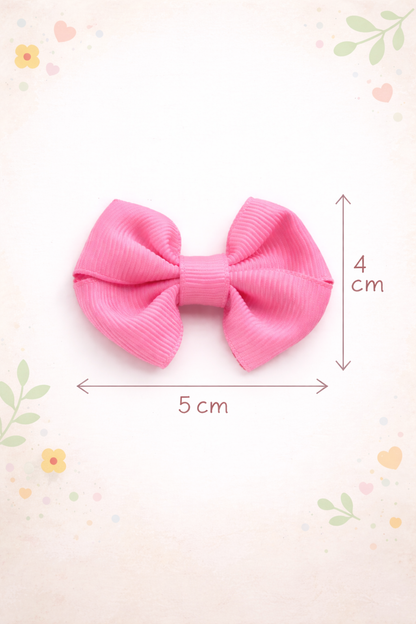 Pinza pequeña Pretty con Lazo Doble Artesanal