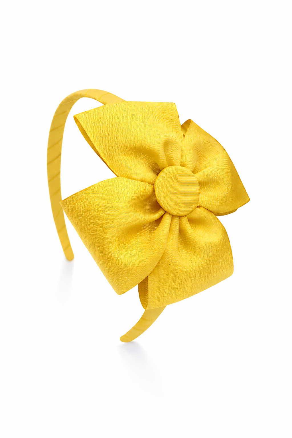 Diadema fina con lazo mariposa | Accesorio artesanal para niña