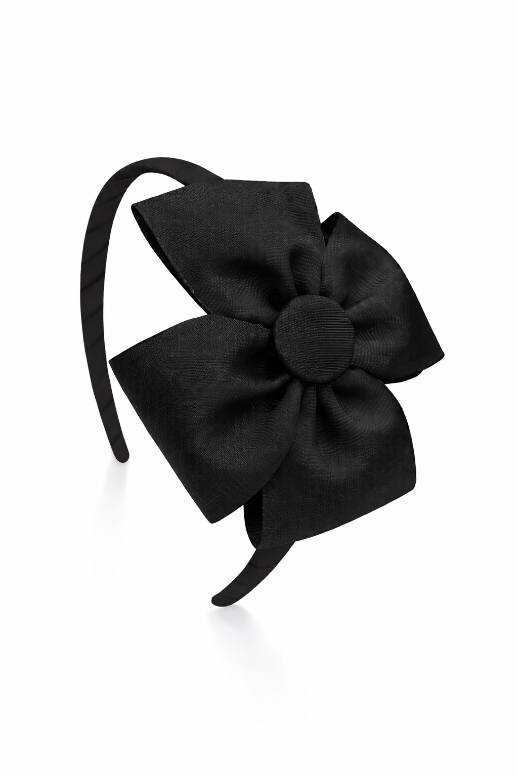 Diadema fina con lazo mariposa | Accesorio artesanal para niña