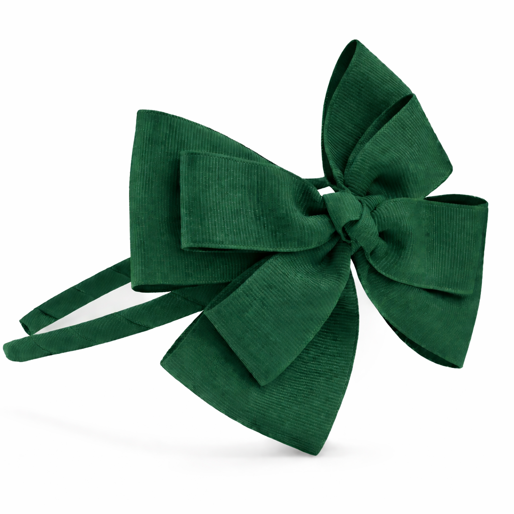 Diadema fina con Lazo Mariposa  Doble hecho a mano