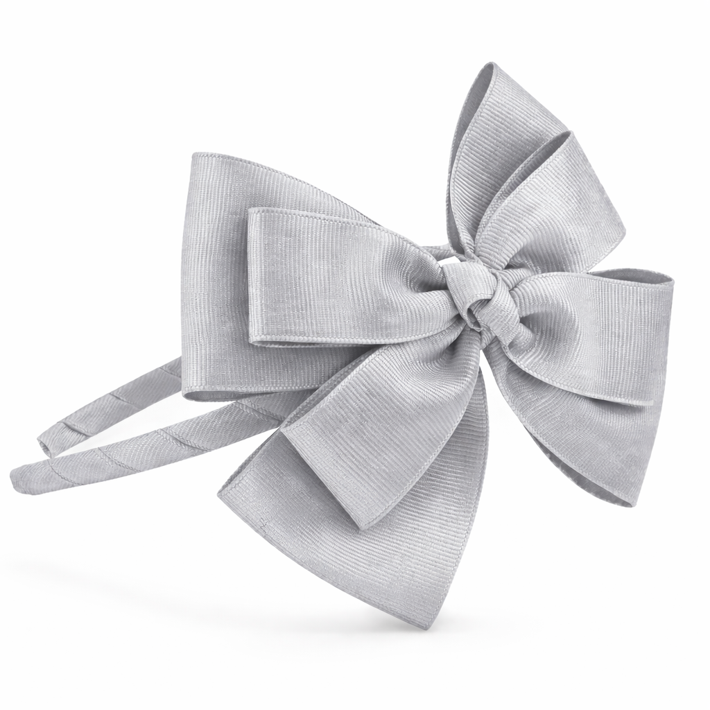 Diadema fina con Lazo Mariposa  Doble hecho a mano