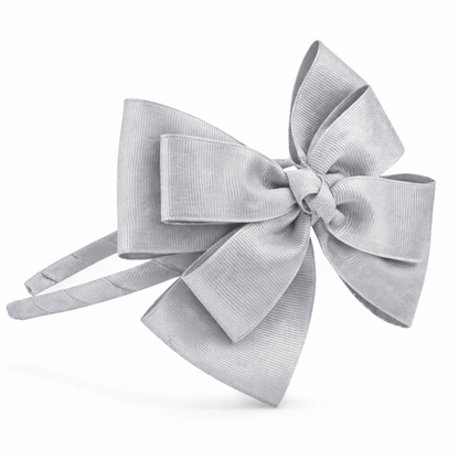 Diadema fina con Lazo Mariposa  Doble hecho a mano