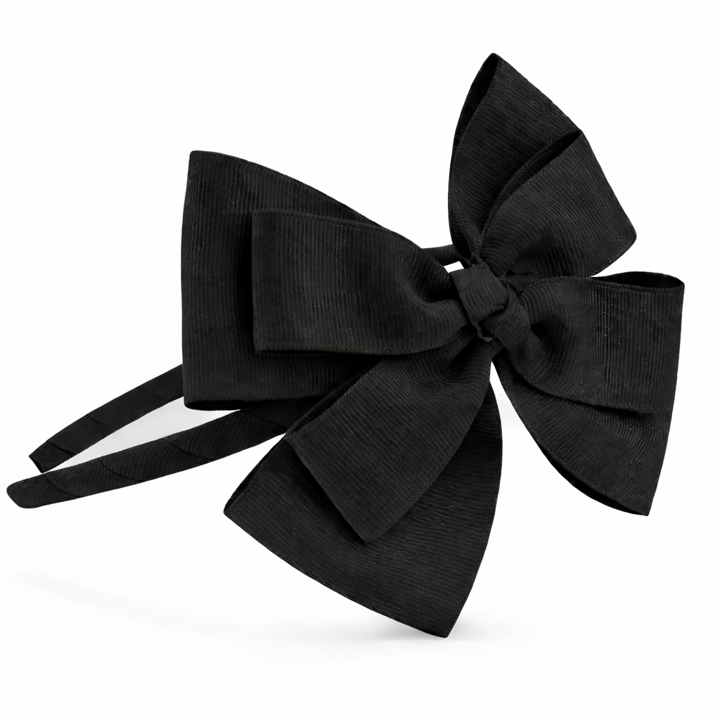 Diadema fina con Lazo Mariposa  Doble hecho a mano