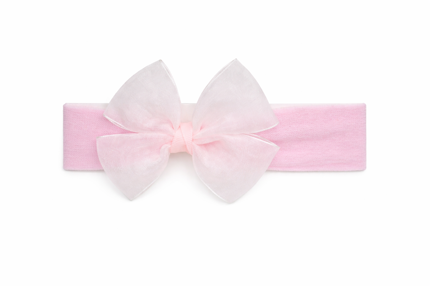 Felpa Ancha con Lazo Mariposa de organza – Artesanal y Elegante