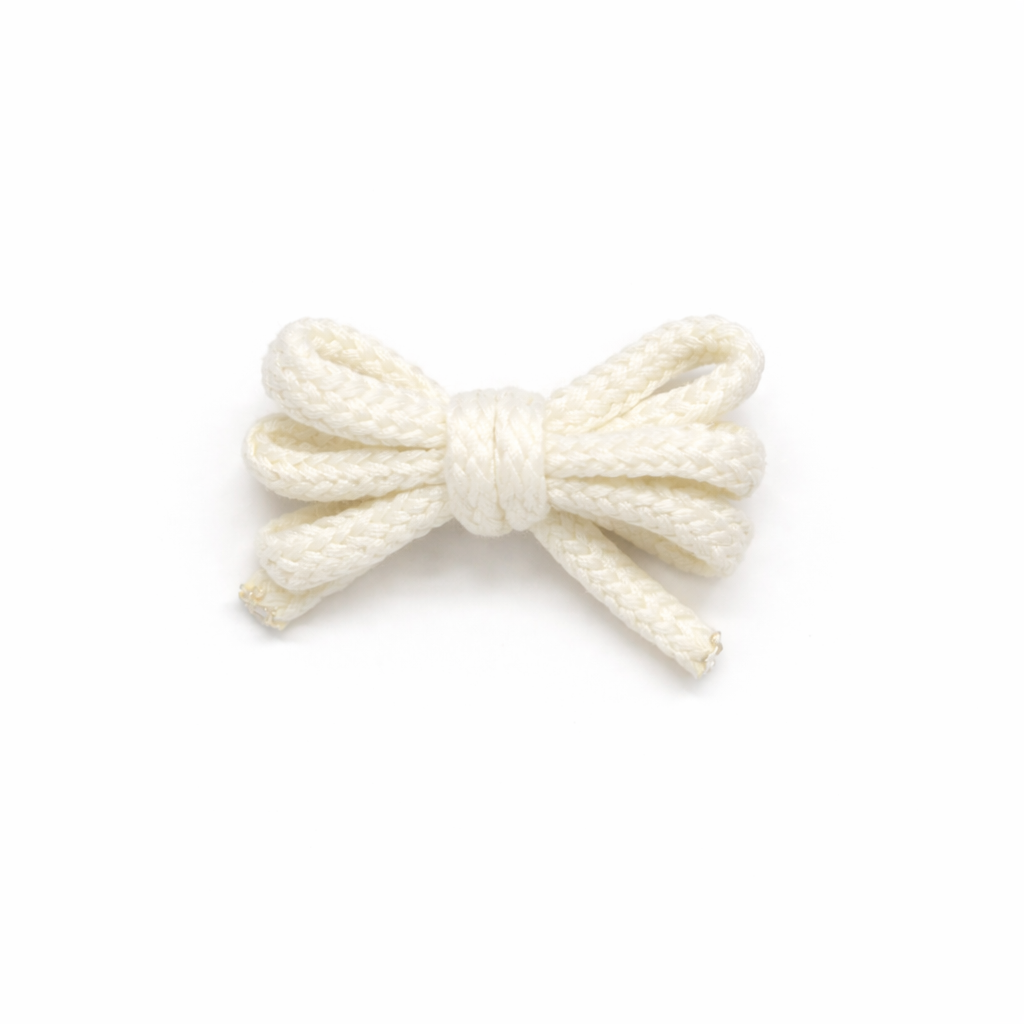 Pinza para el Cabello Infantil con Lazo de Algodón | Accesorio Artesanal