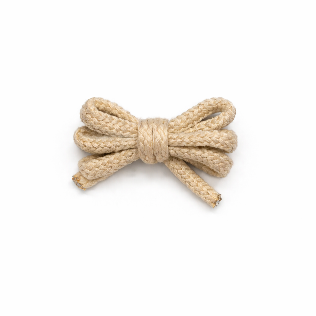 Pinza para el Cabello Infantil con Lazo de Algodón | Accesorio Artesanal