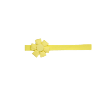 Felpa Fina con Lazo  Flor Artesanal