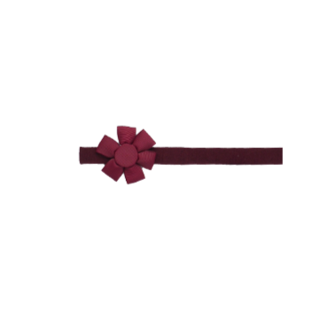 Felpa Fina con Lazo  Flor Artesanal