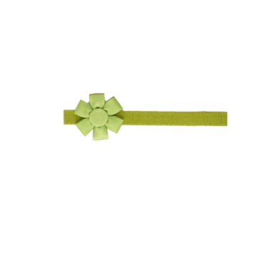 Felpa Fina con Lazo  Flor Artesanal