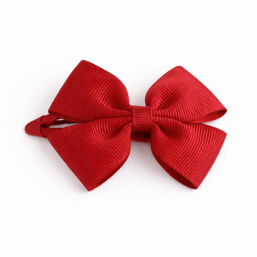 Ranita con Lazo Mariposa para Niñas | Accesorio Artesanal en Cinta Otoman